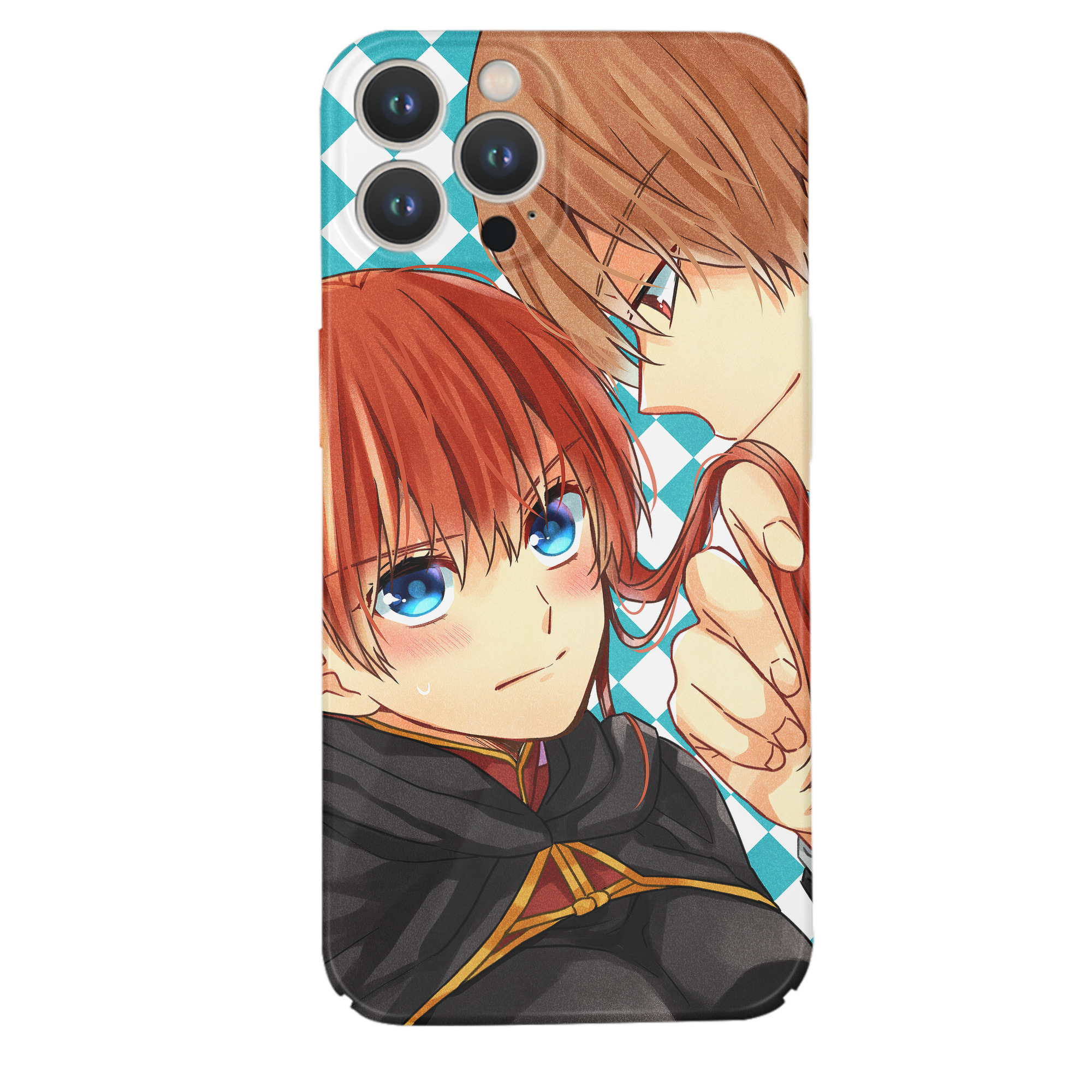 （画像用） ぎんたま 坂田銀時（さかたぎんとき） 神楽 志村新八（しむら しんぱち） GINTAMA Sakata Gintoki Kagura Shimura Shinpachi 【iPhone 14シリーズ対応】ハードケース